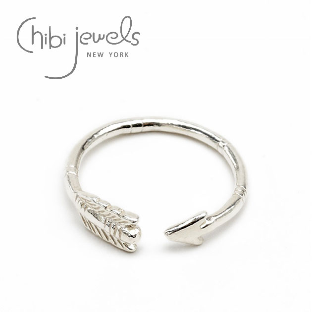 【再入荷】≪chibi jewels≫ チビジュエルズ 弓矢 アロー シルバー リング Arrow Ring (Silver) レディース ギフト ラッピング