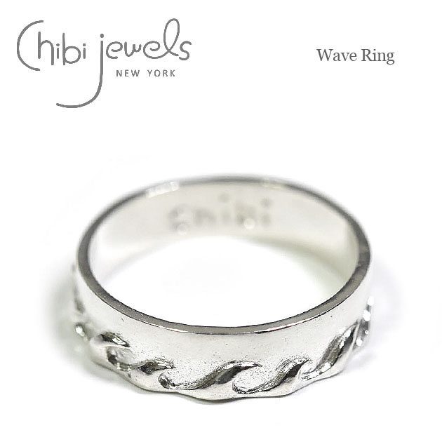 yēׁzchibi jewels `rWGYg EF[u Vo[ O w Wave Ring (Silver) fB[X Mtg bsO