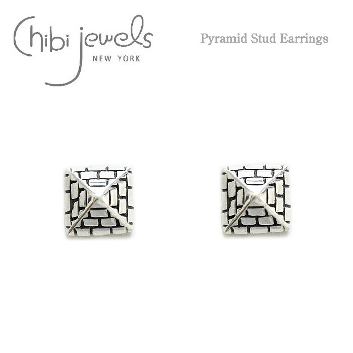 chibi jewels `rWGYps~bh Vo[ X^bYsAX PyramidStud Earrings (Silver) fB[X Mtg bsO