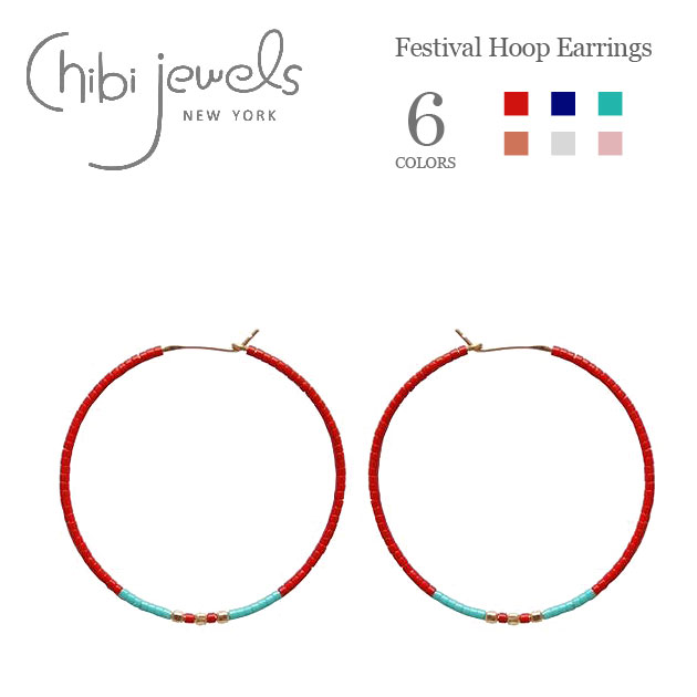 chibi jewels `rWGY S6F r[Y T[N t[v sAX Festival Hoop Earrings (Gold) fB[X Mtg bsO