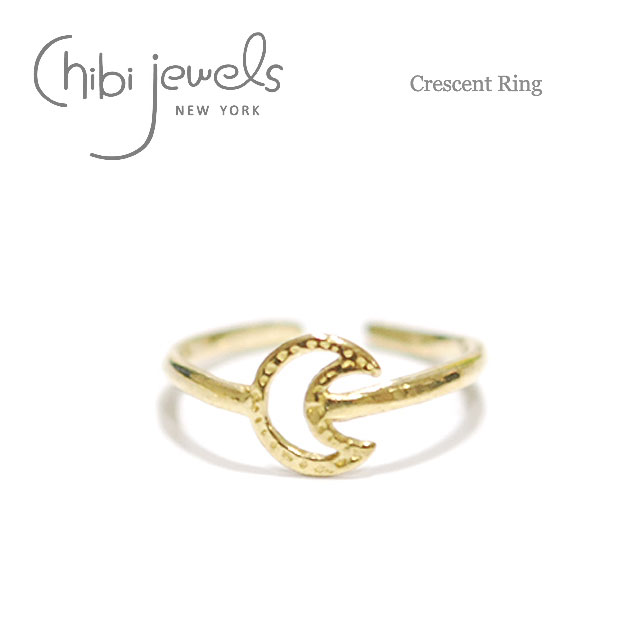 yēׁzchibi jewels `rWGY  [ `[t S[h O w Crescent Ring (Gold) fB[X Mtg bsO