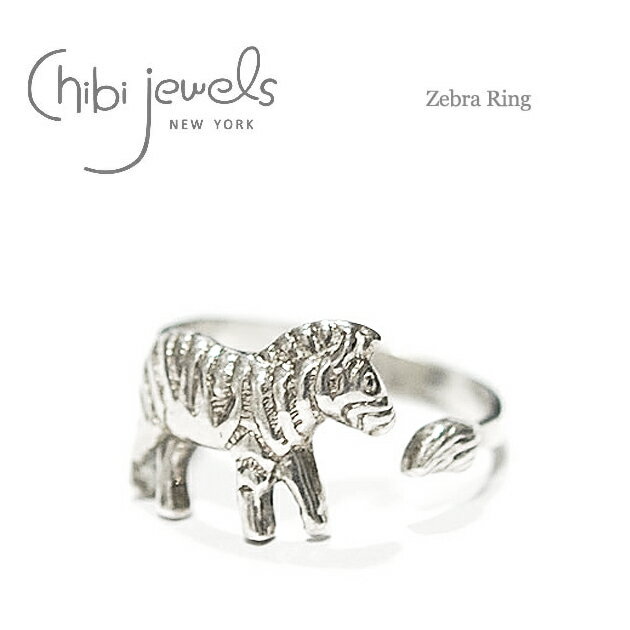 yēׁzchibi jewels `rWGY V}E}  Aj} ܂ [u `[t C^ O w tH[NO I[vO SV925 Zebra Ring (Silver) fB[X