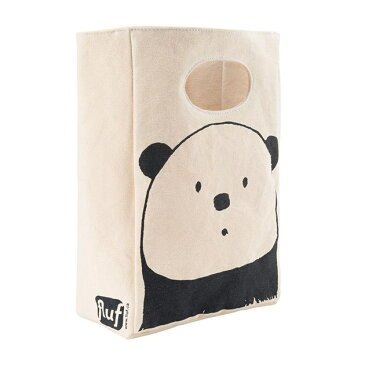 【再入荷】≪Fluf Textile Goods≫ フルフ・テキスタイル・グッズオーガニックコットン パンダ ランチ バッグ CLASSIC BAG PANDA【楽ギフ_包装】