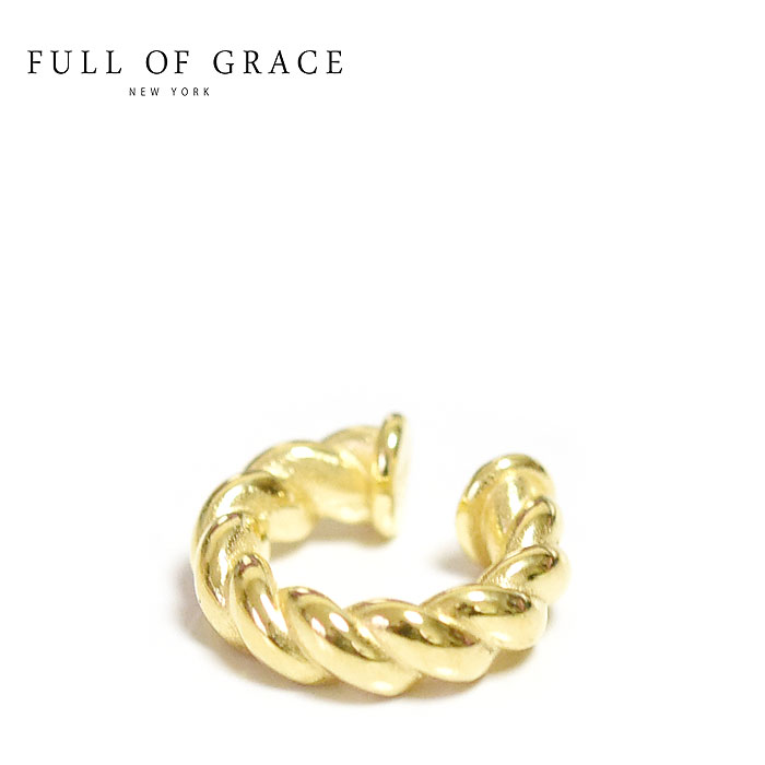 yҖ]̍ŐVzFULL OF GRACE tIuOCX cCXg ˂ S[h C[Jt Ear Cuff (Gold) fB[X Mtg bsO