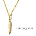 パール 【再入荷】≪FULL OF GRACE≫ フルオブグレイス 真珠 パール モチーフ ネックレス Pearl Necklace (Gold) レディース ギフト ラッピング