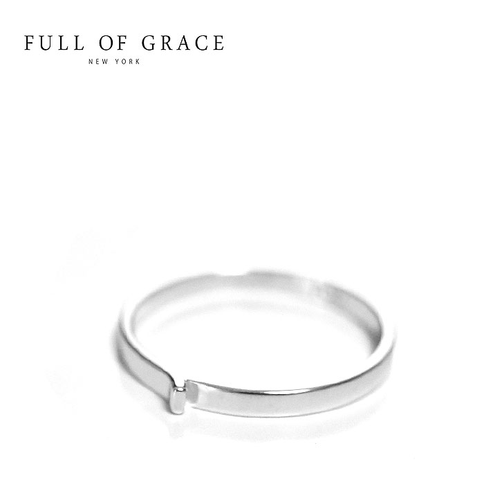 【楽天スーパーセール 50％OFF】≪FULL OF GRACE≫ フルオブグレイス スモール シンプル シルバー リング Small Simple Ring (Silver)レディース ギフト ラッピング