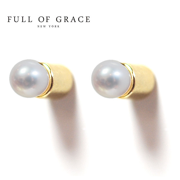 FULL OF GRACE tIuOCXVv ^p[ S[hsAX Pauline Stud Earrings (Gold) fB[X Mtg bsO