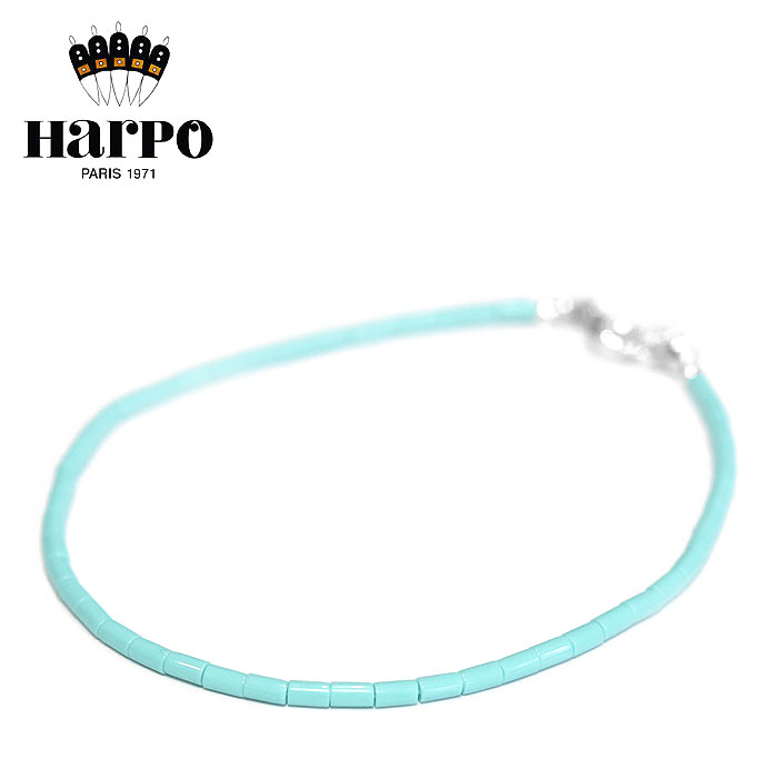 【待望の最新作】≪HARPO≫ アルポ (パルポ) 天然石 ターコイズ ビーズ シルバー ブレスレット SV925 Turquoise Heishi　Bracelet (Silver) レディース ギフト ラッピング zuttoholic-10013919 ZUTTOHOLIC サンプル画像3