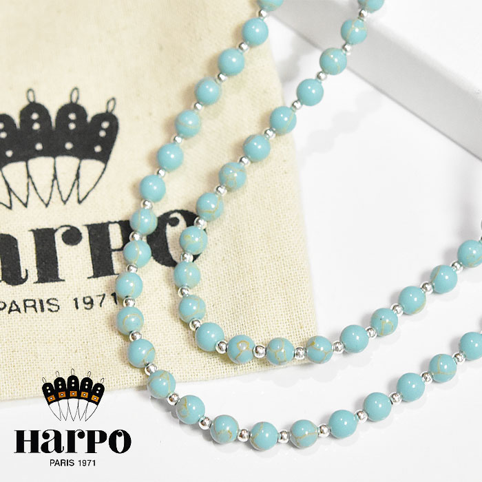 󤵤 ѡۡCLASSY Oggi AMARC Ǻܡۡں١ۢHARPO  ѥ γ 饦 ܡ ŷ  2WAY  ͥå쥹 SV925 Turquoise Necklace (Silver)