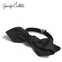 【待望の最新作】≪Jennifer Ouellette≫ ジェニファー オーレット ブラック 黒 グログラン リボン ヘアゴム Pony Hair Ribon ...