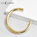 【待望の最新作】≪LILI CLASPE≫ リリクラスプ シンプル ボリューム バングル ゴールド 14金仕上げ 地金ジュエリー SLOANE HOLLOW C...
