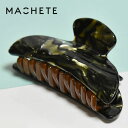 【待望の最新作】≪MACHETE≫ マシェット ブラウン 茶色 ニュアンスカラー ヘアクリップ バナナクリップ バンス クリップ 髪留め まとめ髪 ヘアアクセサリー Midi Heirloom Claw (Midnight Horn) レディース ギフト