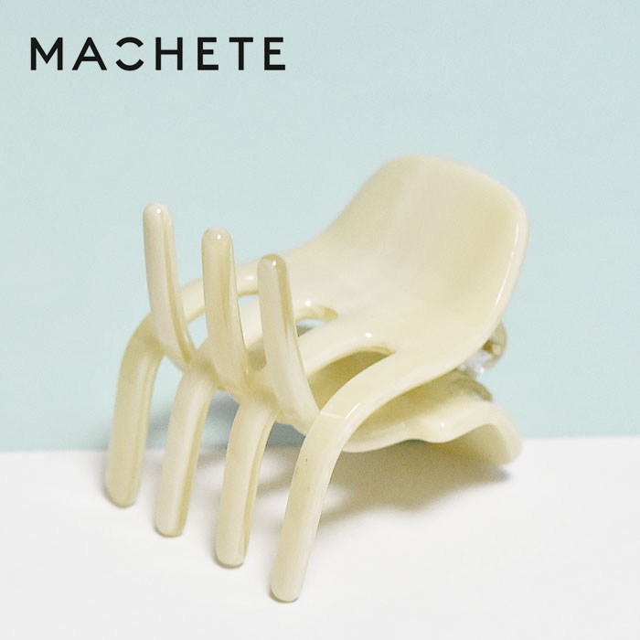 【再入荷】≪MACHETE≫ マシェット ベージュ オフホワイト ヘアクリップ バンス クリップ 髪留め まとめ髪 ヘアアクセサリー Mini Claw (ALABASTER) レディース ギフト ラッピング