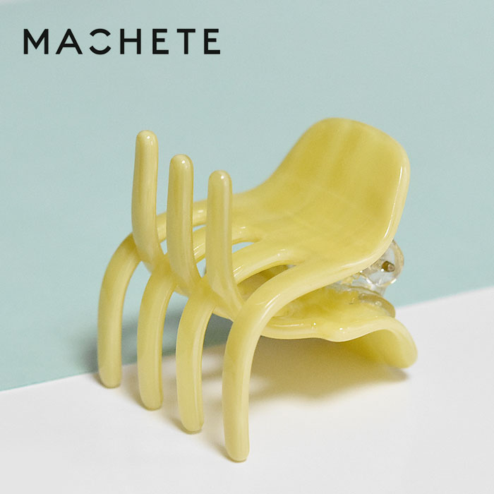 Rakuten - 【待望の最新作】≪MACHETE≫ マシェット イエロー 黄色 スモール ミニ ヘアクリップ バンス クリップ 髪留め まとめ髪 ヘアアクセサリー Mini Claw (Yellow) レディース ギフト ラッピング