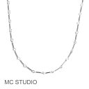 yҖ]̍ŐVzySiΏ500~OFFN[|zzzMC STUDIO GV[X^WI 41cm o[ N fUC `F[ Vo[ lbNX SV925 Bar Link Chain Necklace (Silver) fB[X Mtg bsO