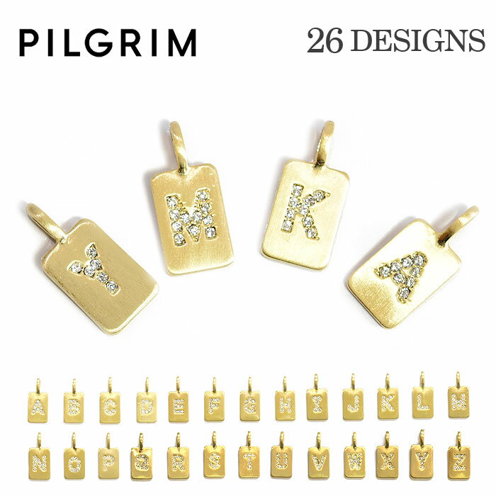 【待望の最新作】≪PILGRIM≫ ピルグリム 全26デザイン イニシャル 文字 レター アル...