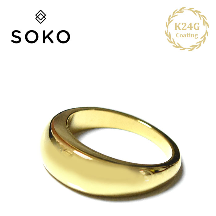 yҖ]̍ŐVzSOKO \R {[ Ղ Vv S[h O 24 S[hR[eBO Volume Rings (Gold) fB[X Mtg bsO