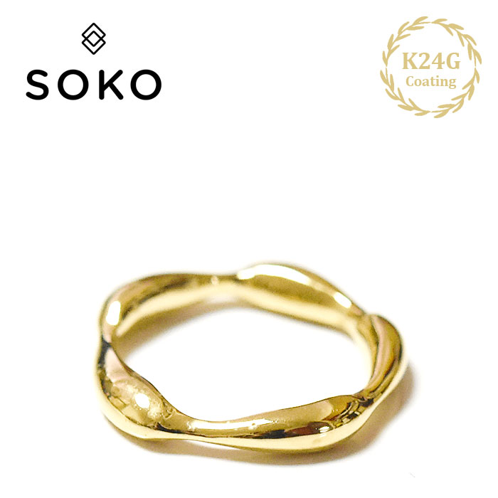 yҖ]̍ŐVzSOKO \R Ղ Vv eBAhbv S[h O 24 S[hR[eBO Dots Rings (Gold) fB[X