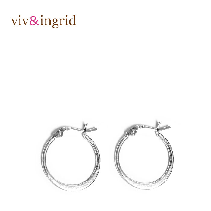 yēׁzviv & ingrid BCObh Vv Vo[ t[v sAX STCY Small Hoop Earring (Silver) fB[X Mtg bsO