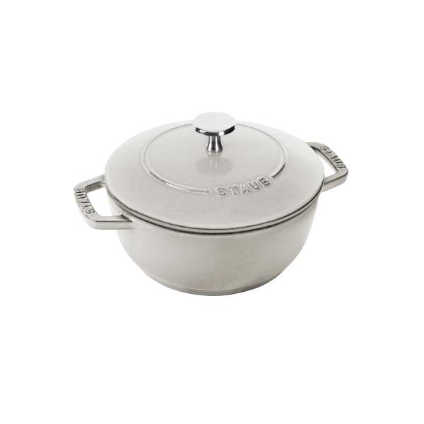 【公式】STAUB Wa-NABE S カンパーニュ16cm【生涯保証】|新色 ストウブ 丸 ホーロー鍋 ホーロー 鍋 調理器具 両手鍋 ワナベ 琺瑯鍋 卓上鍋 ih ih対応 無水鍋 一人鍋 一人用鍋