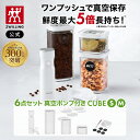 【公式】 フレッシュ&セーブ CUBE スターターセットS 真空ポンプ付 6点 ツヴィリング キューブ 真空保存 真空パック機 真空保存 まとめ買い 作り置き 容器 ランチボックス 保存容器 バキューム ポンプ 父の日 母の日 内祝い 結婚祝い 出産祝い ギフト 敬老の日 送料無料