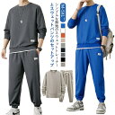 長ズボン 長袖 スウェット 寝巻き 上下セット セットアップ レディース メンズ トレーナー 秋服 運動着 カットソー tシャツ 送料無料 セットアップ パジャ...