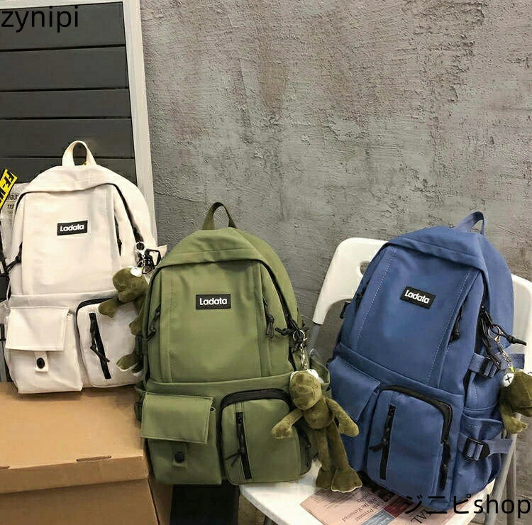 リュック 通学 女子 男子 男女兼用 大容量 防水 レディース バックパック ジュニア 通勤 収納 パソコン 軽い 軽量 防水 中学生 高校生 学生 多機能 背面ポケット付き ナイロン 撥水 pc おしゃれ 大きめ リュックサック デイライフ