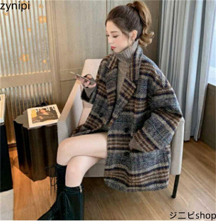 チェスターコート レディース ロング カーディガン チェック柄 チェスターコート 裏地あり トレンチコート コート カーディガン アウター ショートカーディガン ショート丈 春 秋 冬 大きいサイズ 厚さ ゆったり UVカット 前開き 羽織り 体型カバー 送料無料