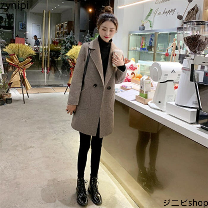 コート ロングコート トレンチコート レディース チェスターコート 無地 ショート コート チェスター コート アウター ジャケット ショート 羽織 長袖 厚手 ゆったり ポケット付き 大きいサイズ 上品 大人 30代 40代 50代 送料無料