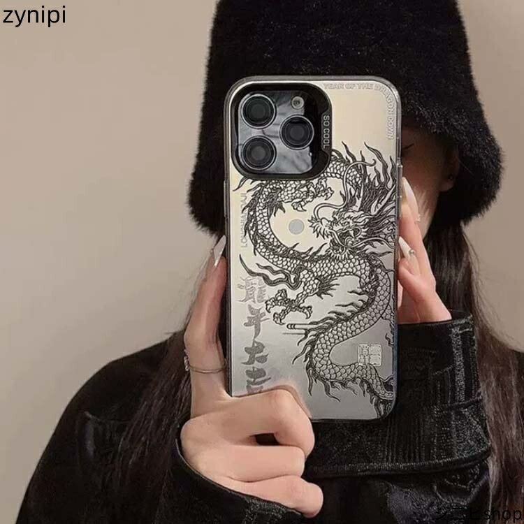 iPhone15 ケース 辰年 龍年 レンズ保護 かっこいい ドラゴン スマホケース 龍 竜 iPhoneケース 甲辰 十二支 干支 スマホカバー 耐衝撃 iPhone15Pro iPhone15ProMax iPhone15Plus ケース iPhone14 ケース iPhone13 iPhone12 mini ケース iPhone11 送料無料