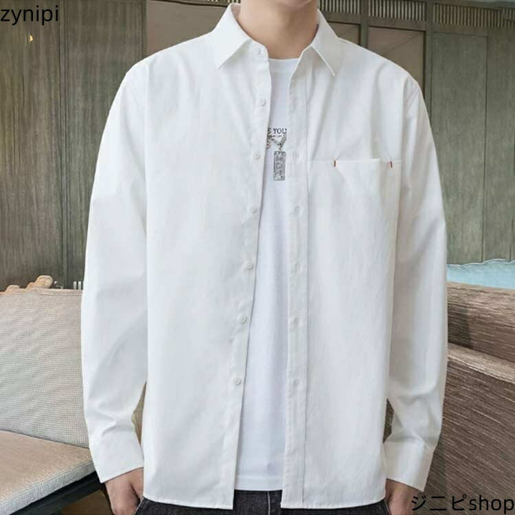 【30％クーポン配布中】長袖 冬 L 3XL カジュアル 長袖シャツ シンプルかっこいい メンズ 夏 シャツ ノーアイロン 全6色 カジュアル メンズファッション 20代 30代 40代 50代 カジュアルシャツ M 春 XL 2XL 秋