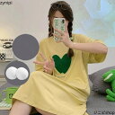 ボーダー柄 シンプル ロング カップ付き 女性 着痩せ ルームウェア パジャマ 寝間着 ストレッチ 夏 レディース 部屋着 ネグリジェ Aライン 透けない 通気...