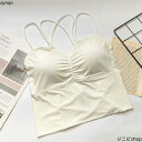 背中見せ バッククロス 背中見せ ブラトップ ハーフトップ カップ付き キャミ 背中あき 背中 キャミソール 開き ブラ タンクトップ ノンワイヤー レディース...
