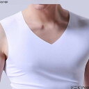 ノースリーブ タンクトップ メンズ Uネック 下着 インナーTシャツ 接触冷感 吸湿 3枚組 白 速乾 伸縮抜群 快適 Vネック コンプレッション アンダーウェア 夏 インナーシャツ ルームウェア 肌着 黒 防臭 無地 通気性 春 インナー