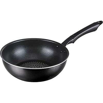 Rakuten - 軽量 深型フライパン ディープパン 24cm IH・ガス対応 ダイヤモンドコート ビストロブラック R