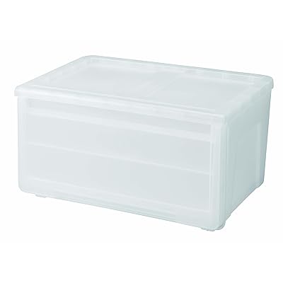 Rakuten - ウォークインクローゼットにぴったりな奥行40cmの衣装ケース カバゾコ 60深型 完成品 引出し