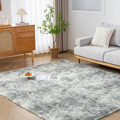 乐天商城 - ラグ カーペット ラグマット 2畳 185x185cm シャギーラグ 絨毯 ふわふわ 滑り止め付 洗える 肌触