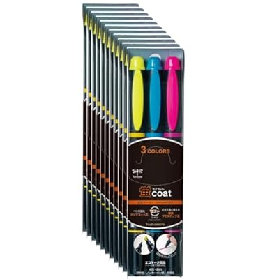 Rakuten - 鉛筆 蛍光ペン 蛍コート ツインタイプ 3色 10個 WA-TC3C-10P