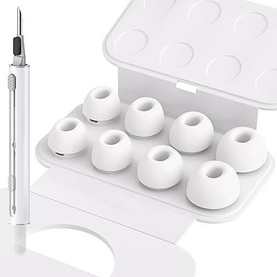 【4組】イヤーピース AirPods Pro 第1/2世代対応 (XS/S/M/Lサイズ 各1ペア) ノイズリダクションホー