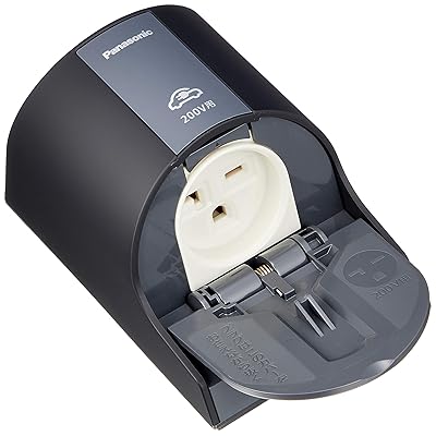 EV・PHEV充電用 15A・20A兼用 接地屋外コンセント 露出・埋込両用 200V用 ブラック...