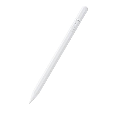 タッチペン  iPad専用 ペンシル 急速充電 パームリジェクション 傾き検知 コネクタカバー 20分でフル充電 P-TPACSTAP08WWH