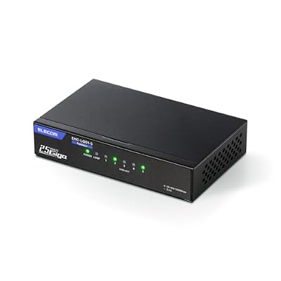 スイッチングハブ 2.5G対応 8ポート 金属筐体 電源外付モデル 全ポート2.5Gbps対応 日本メーカー EHC-LQ01-8 全2サイズ