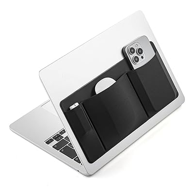 ノートパソコン ガジェット ポケット PC ポーチ 貼り付け 収納 マウス ケーブル アクセサリー 1個 200-INPK1BK zzap-10067814 ZZAP パッケージ画像