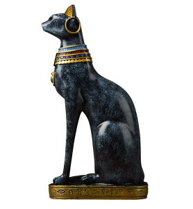 置物 古代エジプト 猫神 民族風 大サイズ