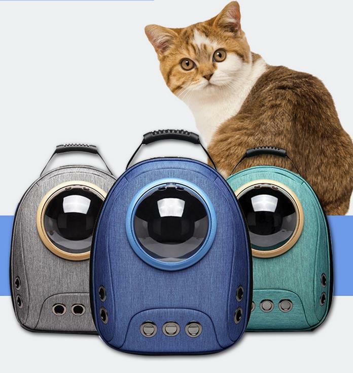 【2022年】ペット バッグ ペット用キャリーバッグ 宇宙船カプセル型ペットバッグ 犬猫兼用 ネコ ニャンコ 犬 バッグ リュック型ペットキャリー