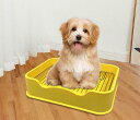 ペットトイレ トレー ステンレス鋼犬のトイレトレーニングトレイ (小型犬と大型犬の子犬専用)(4)