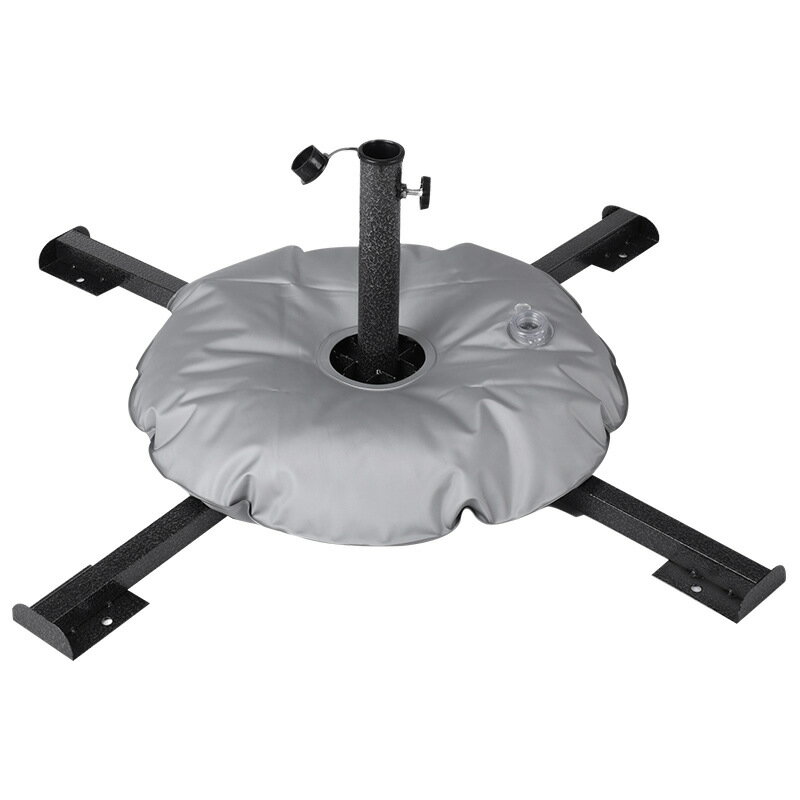 パラソルベースバッグ 傘ベース テント固定用 土台+ウェイトバッグ 強風対策 注水式 防風 防止事故 角..