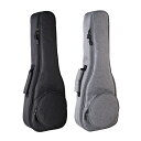 ウクレレパッケージ バッグ 楽器ケース ウクレレバッグ ギターバッグ (black)