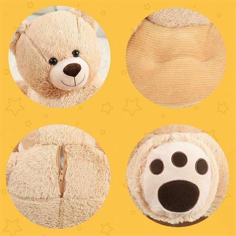 熊 座れるぬいぐるみ ベビーソファー お座り練習チェア パンダ 萌え萌え ふわふわ ...