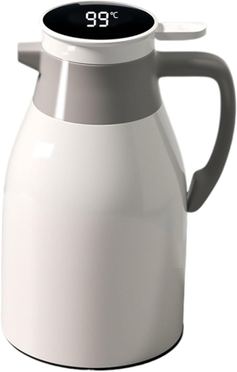 コードレス 保温ポット 小型 省エネ 卓上ポット 洗いやすい 水筒 ポット レトロ 保冷 卓上ポット 保温 温度表示 保温保冷ポット おしゃれ ステンレスティーポット保冷ティーポット 蓋付き 断熱ケトル 大容量